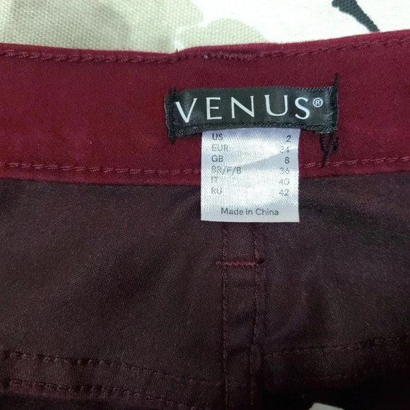 VENUS | Skinny Ankle Jeans in Dark Purple sz 2 - Picture 6 of 7